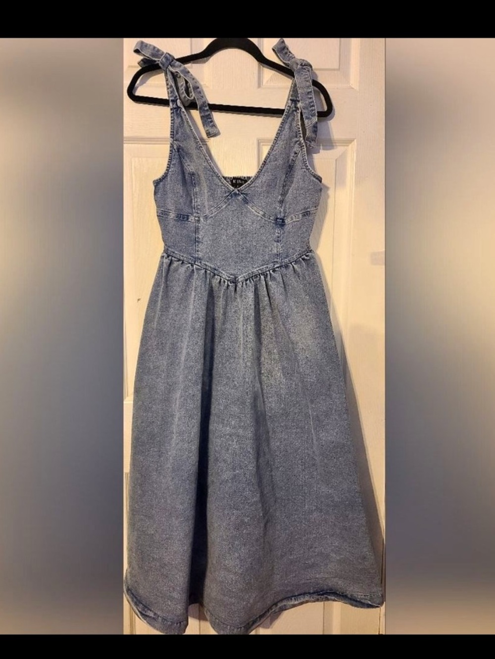 Denim dress